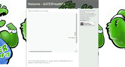 Desktop Screenshot of gaterhealthfit.com